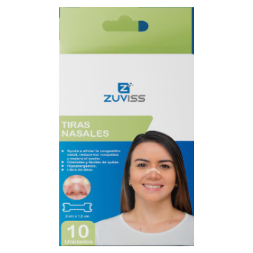 TIRAS NASALES X 10 ZUVISS